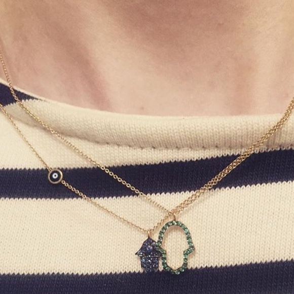 Alemdara Altan Hand of Hamsa Necklace - Picture 9 of 9